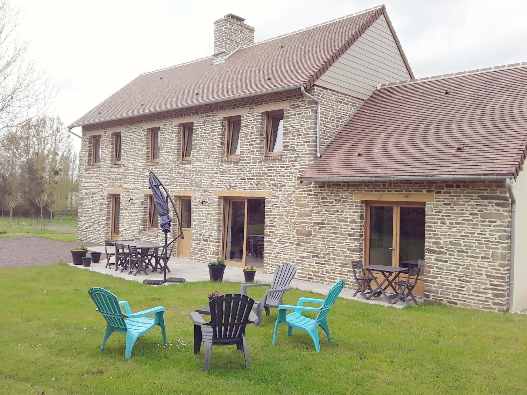 Saint-Germain-du-Crioult Gite De Landemeure, 10 Couchages, Acces Pmr מראה חיצוני תמונה